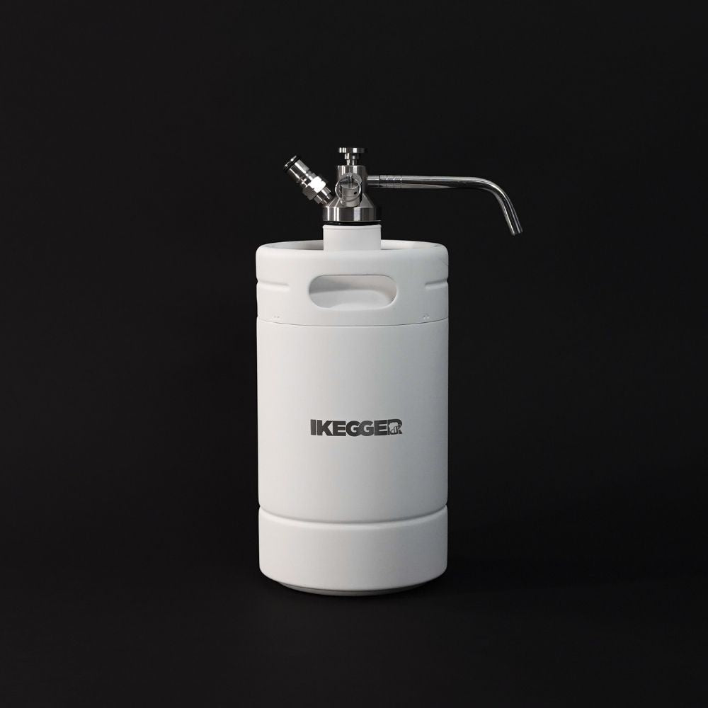 iKegger Insulated Mini Keg | White -  2L &amp; 5L