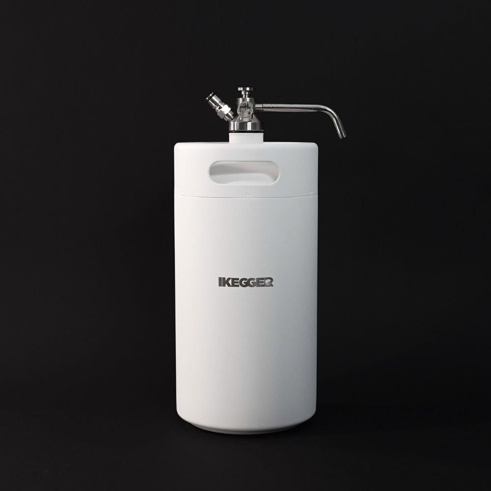 iKegger Insulated Mini Keg | White -  2L &amp; 5L