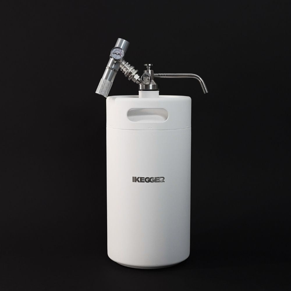 iKegger Insulated Mini Keg | White -  2L &amp; 5L