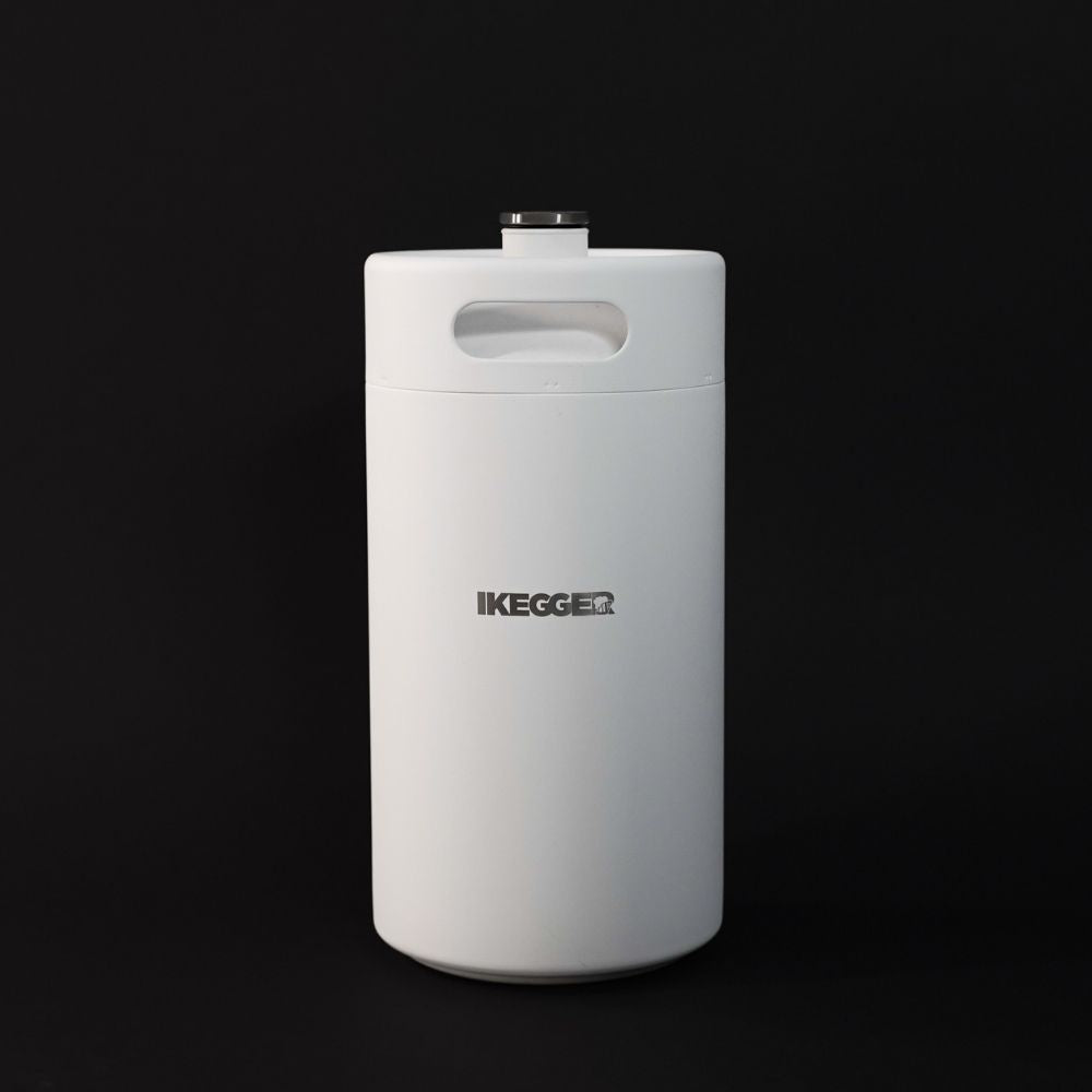 iKegger Insulated Mini Keg | White -  2L &amp; 5L