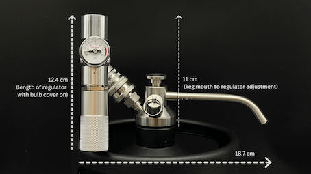 Ikegger 2.0 tap and regulator