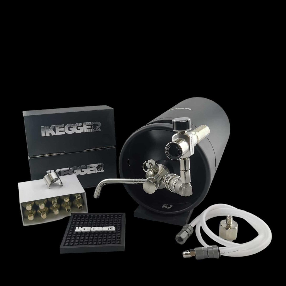 IKEGGER 2.0 | BIÈRE ET TOUTES BOISSONS GAZÉES | COMPLET | INC. GAZ ET ACCESSOIRES