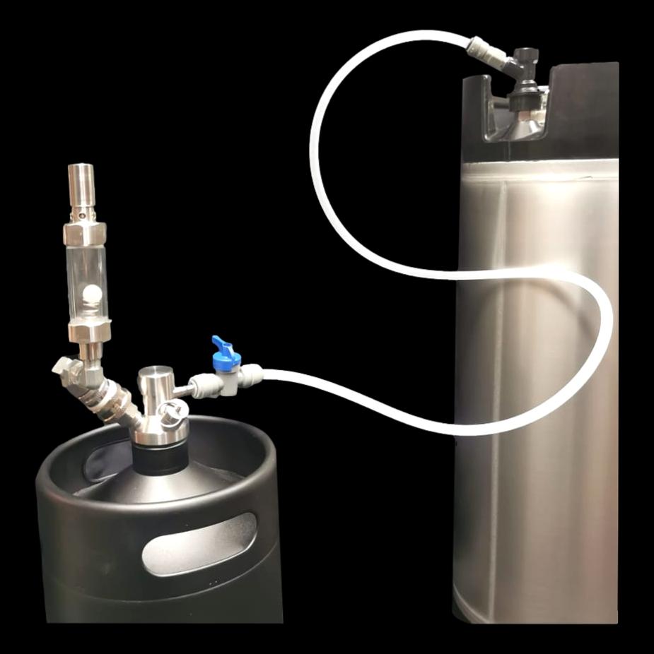 Auto-Stop Keg Filler | 2.0 | Counter-Pressure + Oxygen Free