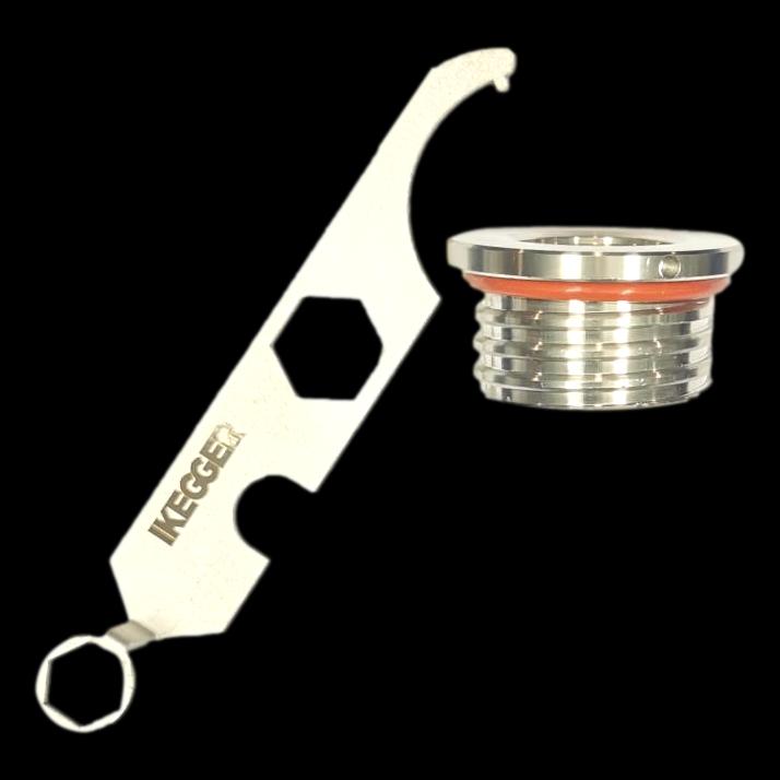 growler adapter and tool