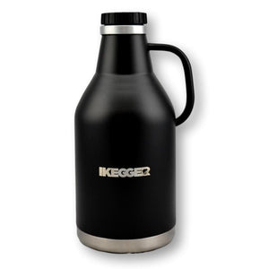 2L insulated growler black