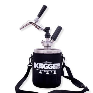 2L cocktail keg with carry sleeve