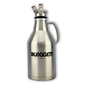 2l insulated growler with ball lock spear