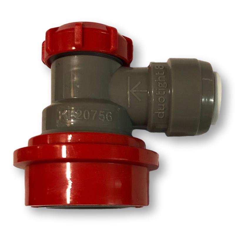 duotight 8mm ball lock disconnect gas ikegger
