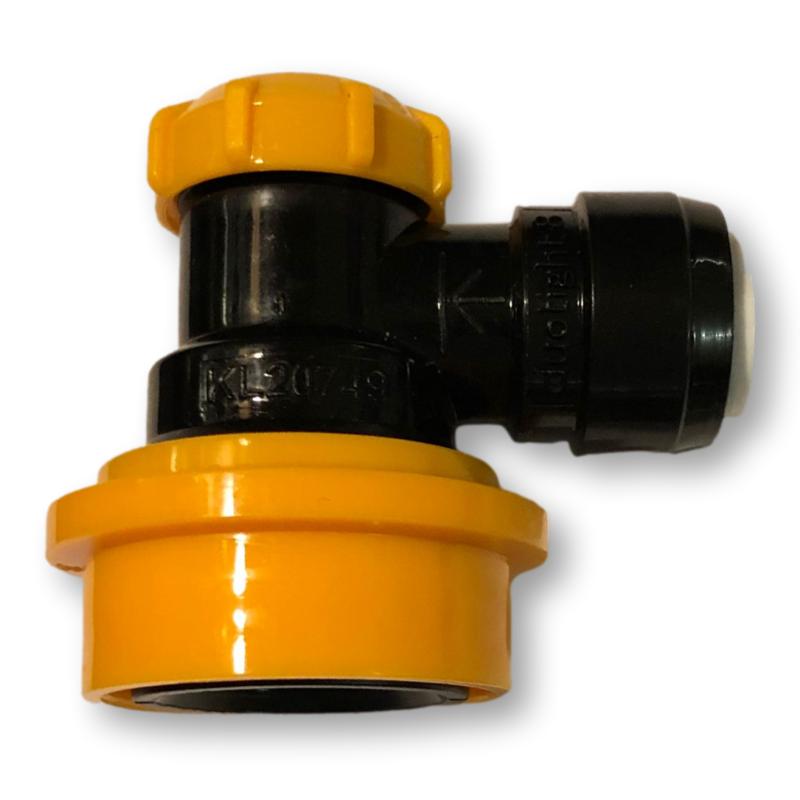 duotight 8mm ball lock disconnect liquid
