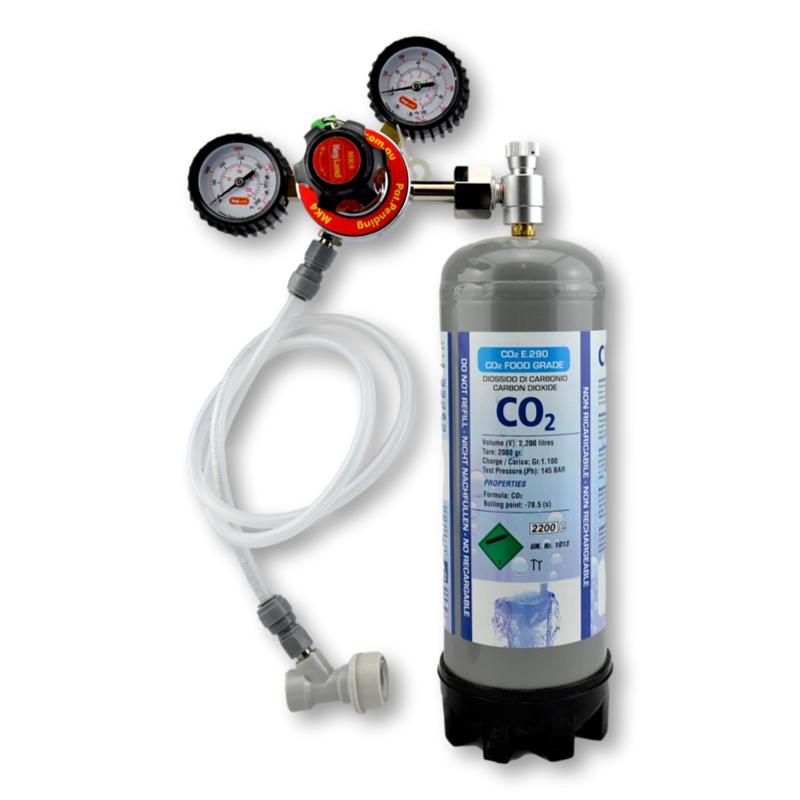 Adaptateur pour bouteilles de CO2 jetables