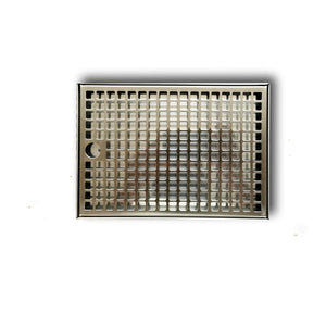 rectangular stainless steel drip tray