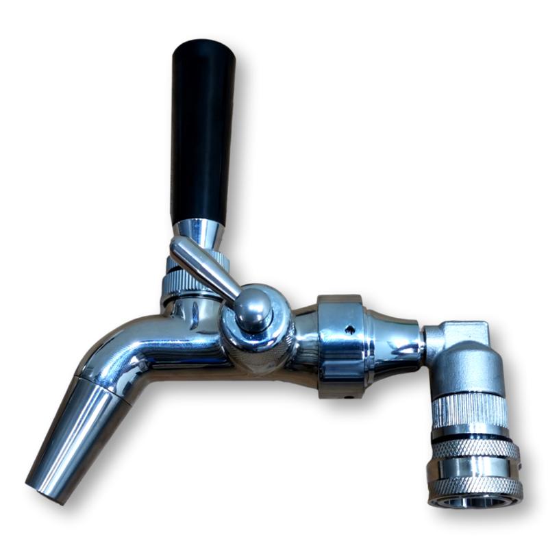 flow control tap steel
