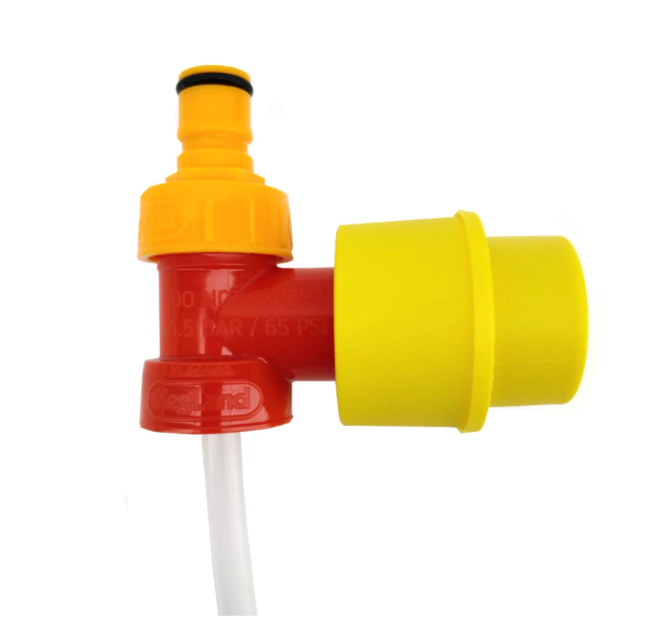 ball lock line cleaning pump