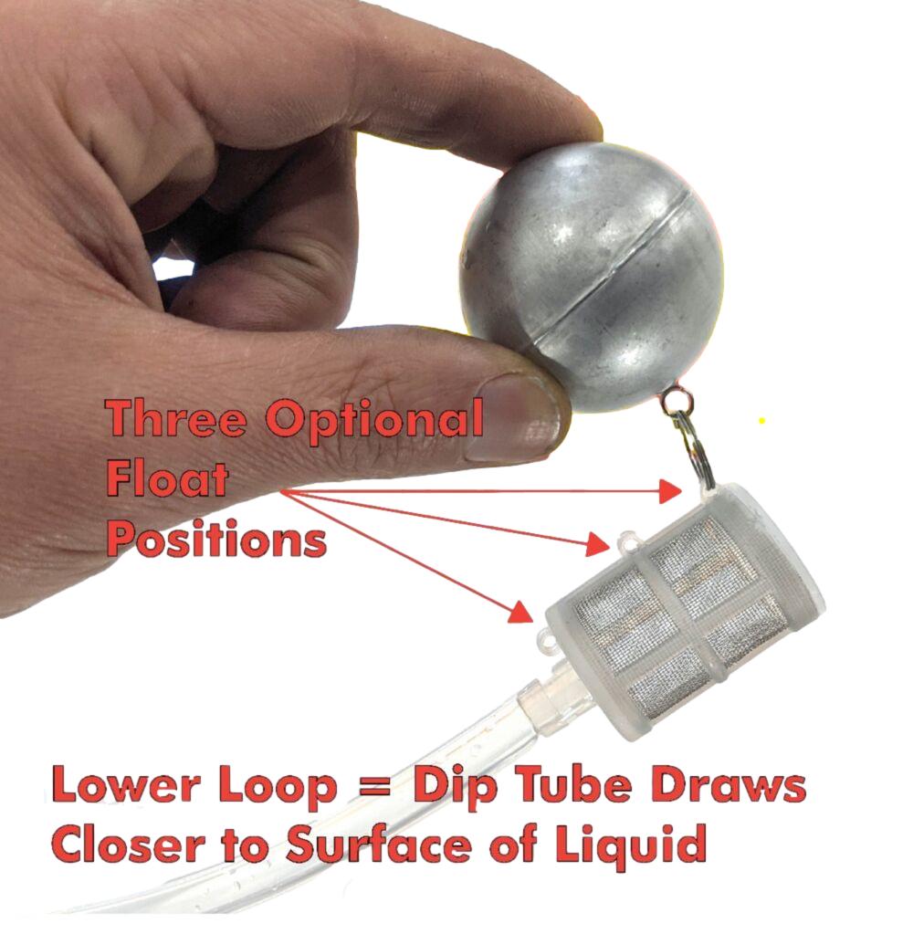 floating ball hop filter