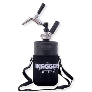 2L black standard nitro keg with sleeve