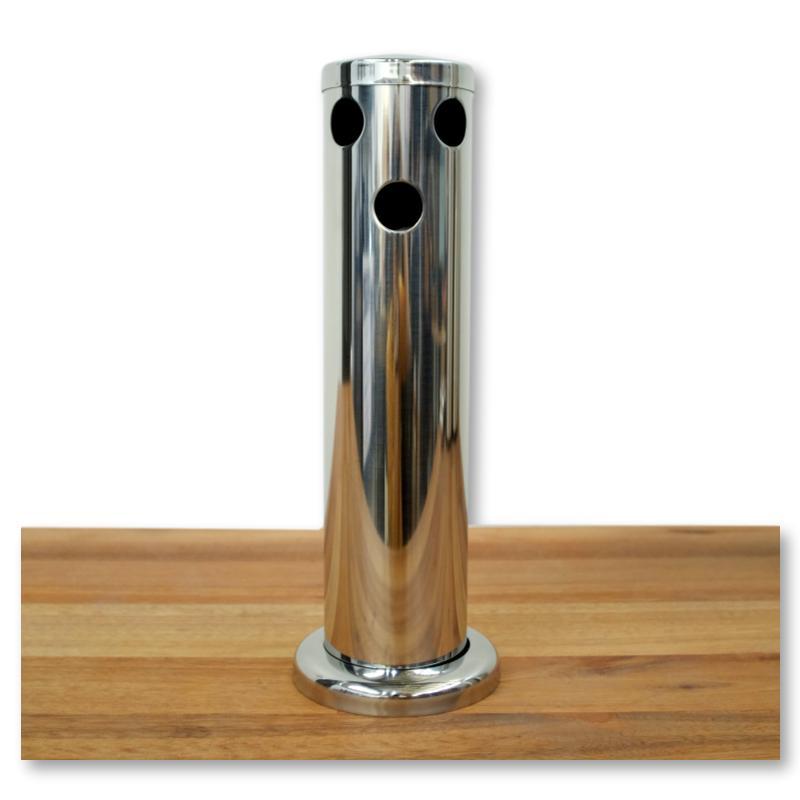 three tap beer tower