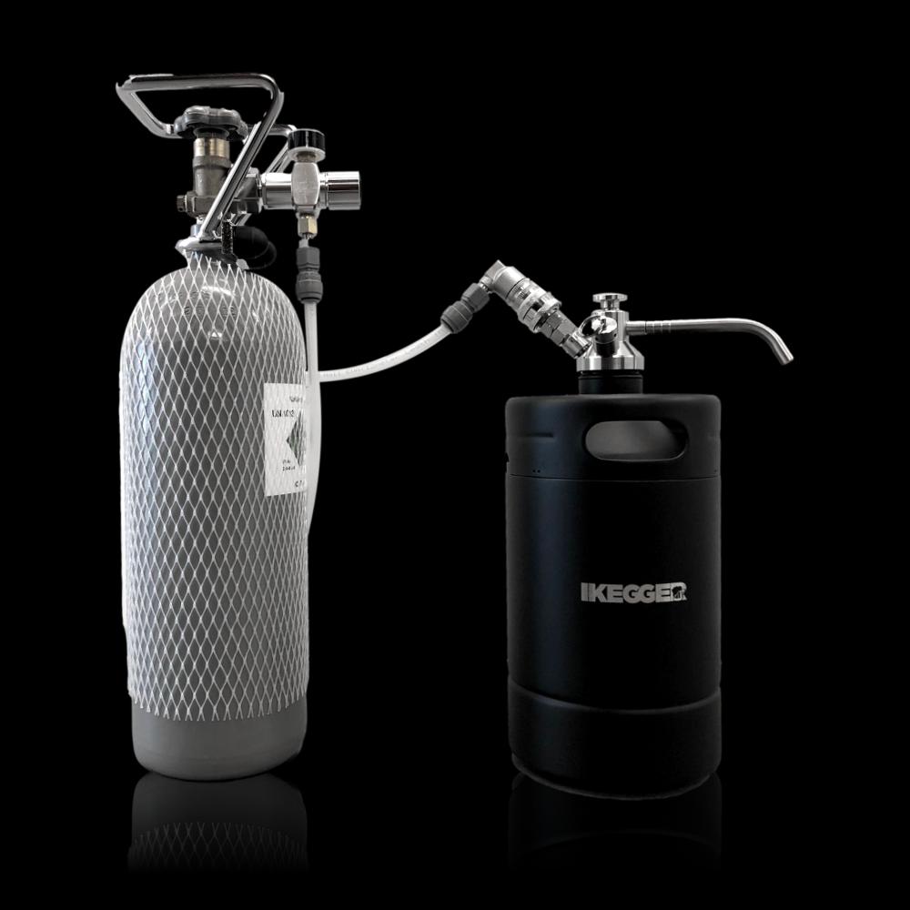 iKegger 2.0-Adapter für Standard-CO2-Gasflaschen